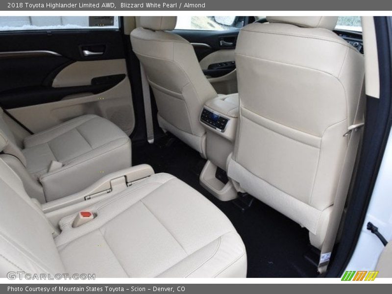 Blizzard White Pearl / Almond 2018 Toyota Highlander Limited AWD