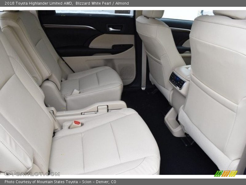 Blizzard White Pearl / Almond 2018 Toyota Highlander Limited AWD