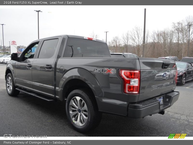 Lead Foot / Earth Gray 2018 Ford F150 XL SuperCrew