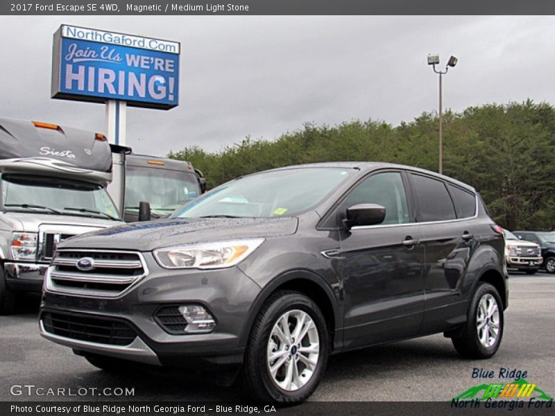 Magnetic / Medium Light Stone 2017 Ford Escape SE 4WD