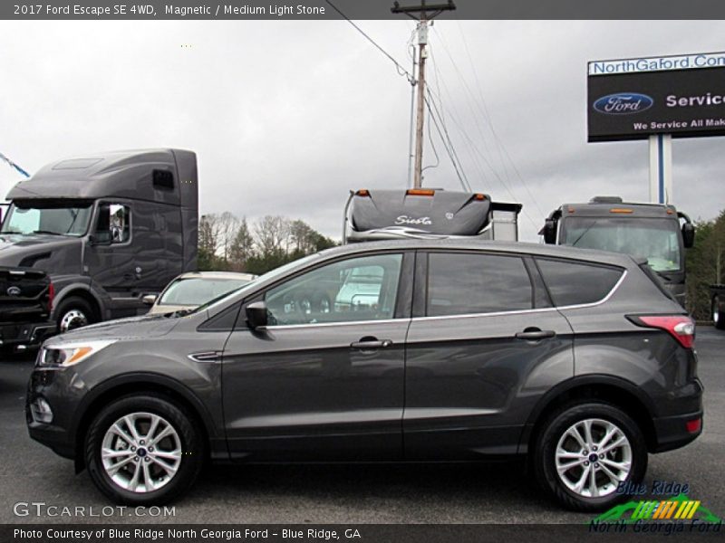Magnetic / Medium Light Stone 2017 Ford Escape SE 4WD