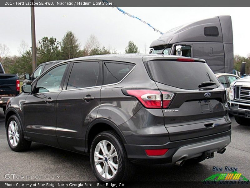 Magnetic / Medium Light Stone 2017 Ford Escape SE 4WD