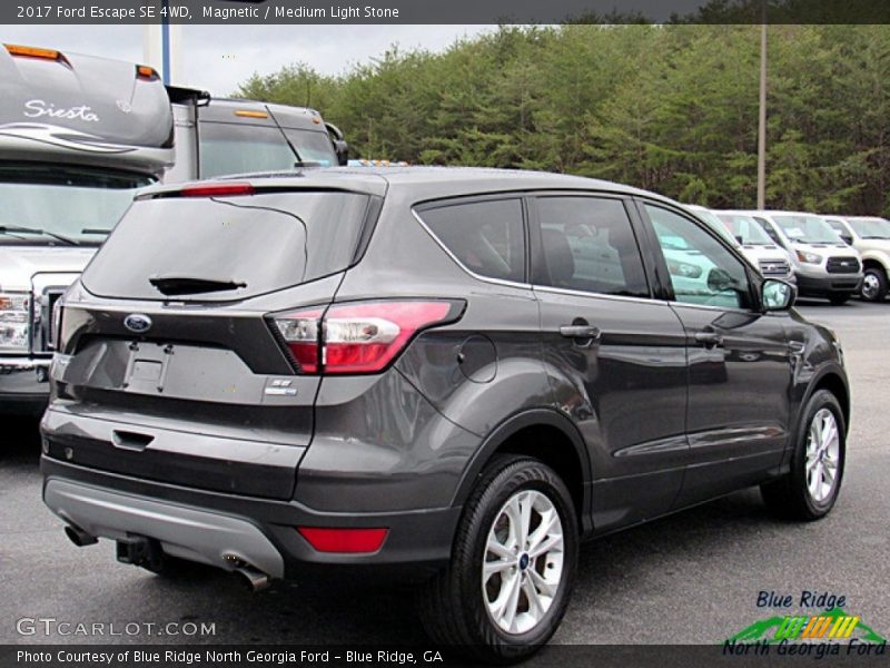 Magnetic / Medium Light Stone 2017 Ford Escape SE 4WD