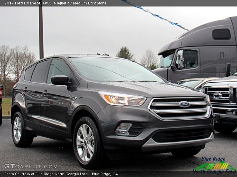 Magnetic / Medium Light Stone 2017 Ford Escape SE 4WD