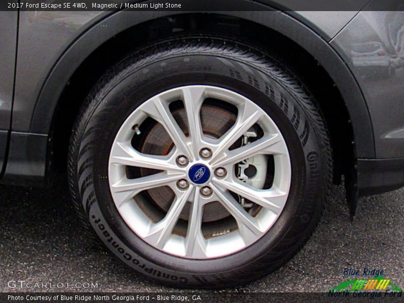 Magnetic / Medium Light Stone 2017 Ford Escape SE 4WD