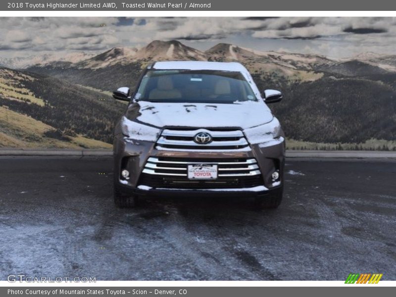 Toasted Walnut Pearl / Almond 2018 Toyota Highlander Limited AWD