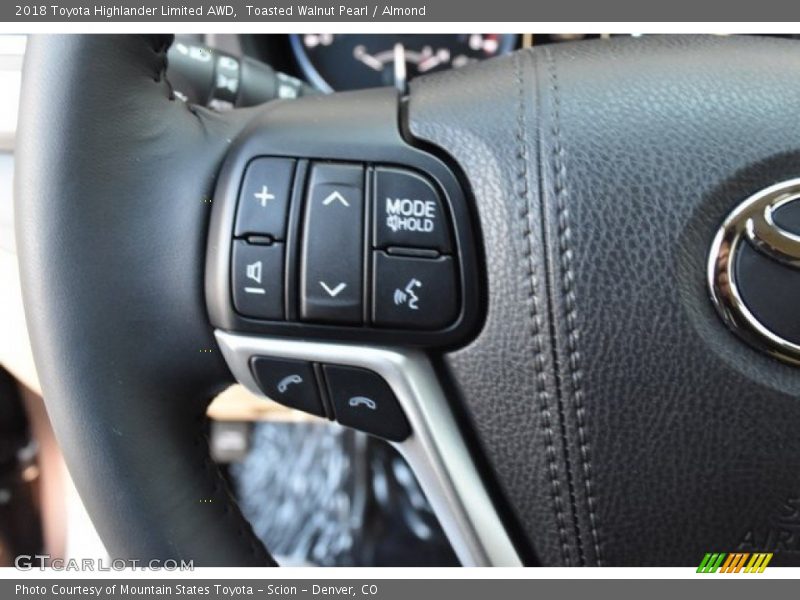 Toasted Walnut Pearl / Almond 2018 Toyota Highlander Limited AWD
