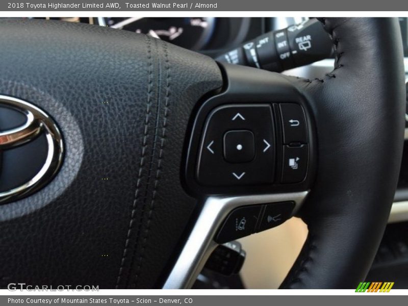 Toasted Walnut Pearl / Almond 2018 Toyota Highlander Limited AWD