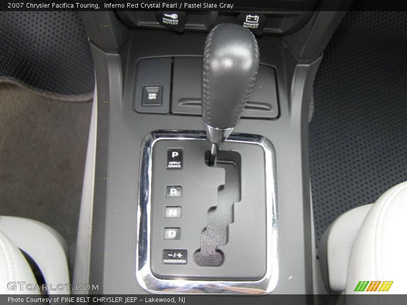 Inferno Red Crystal Pearl / Pastel Slate Gray 2007 Chrysler Pacifica Touring