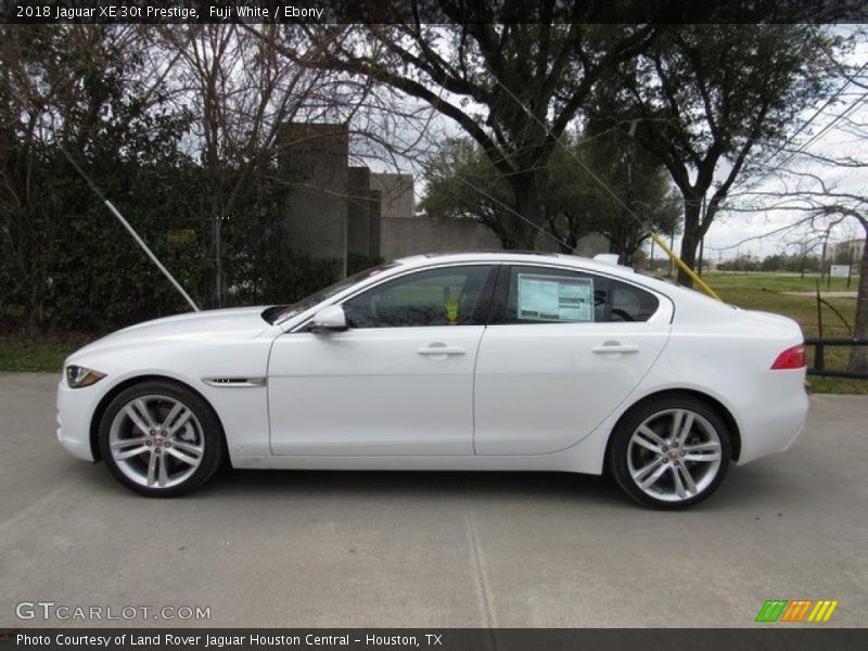 Fuji White / Ebony 2018 Jaguar XE 30t Prestige