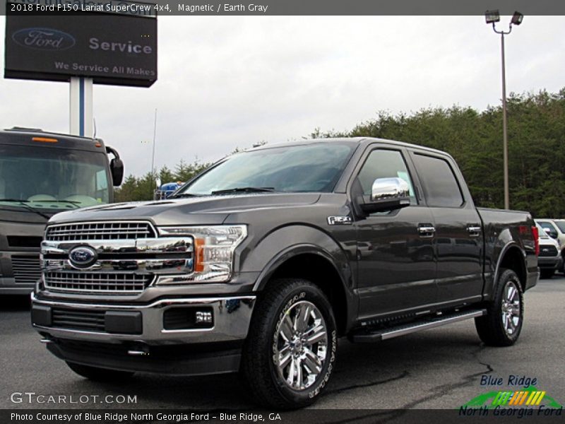 Magnetic / Earth Gray 2018 Ford F150 Lariat SuperCrew 4x4