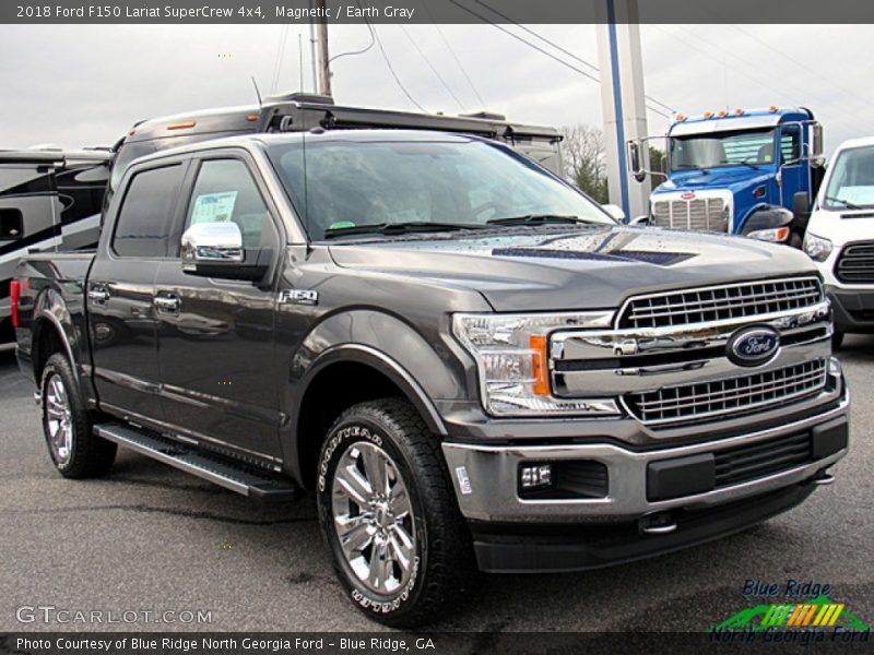 Magnetic / Earth Gray 2018 Ford F150 Lariat SuperCrew 4x4
