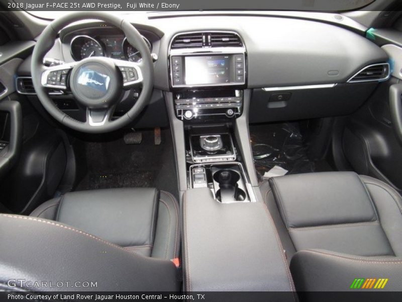 Fuji White / Ebony 2018 Jaguar F-PACE 25t AWD Prestige