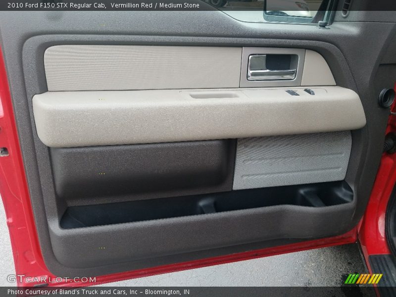Vermillion Red / Medium Stone 2010 Ford F150 STX Regular Cab