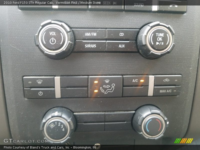 Vermillion Red / Medium Stone 2010 Ford F150 STX Regular Cab
