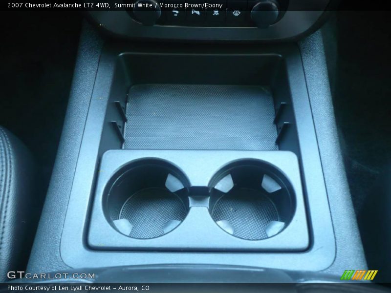 Summit White / Morocco Brown/Ebony 2007 Chevrolet Avalanche LTZ 4WD