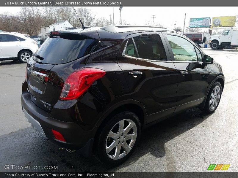 Deep Espresso Brown Metallic / Saddle 2014 Buick Encore Leather