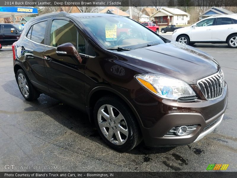 Deep Espresso Brown Metallic / Saddle 2014 Buick Encore Leather