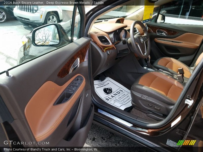 Deep Espresso Brown Metallic / Saddle 2014 Buick Encore Leather