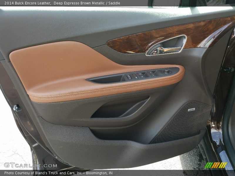 Deep Espresso Brown Metallic / Saddle 2014 Buick Encore Leather