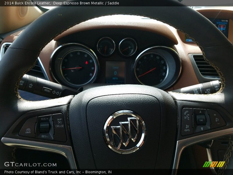 Deep Espresso Brown Metallic / Saddle 2014 Buick Encore Leather
