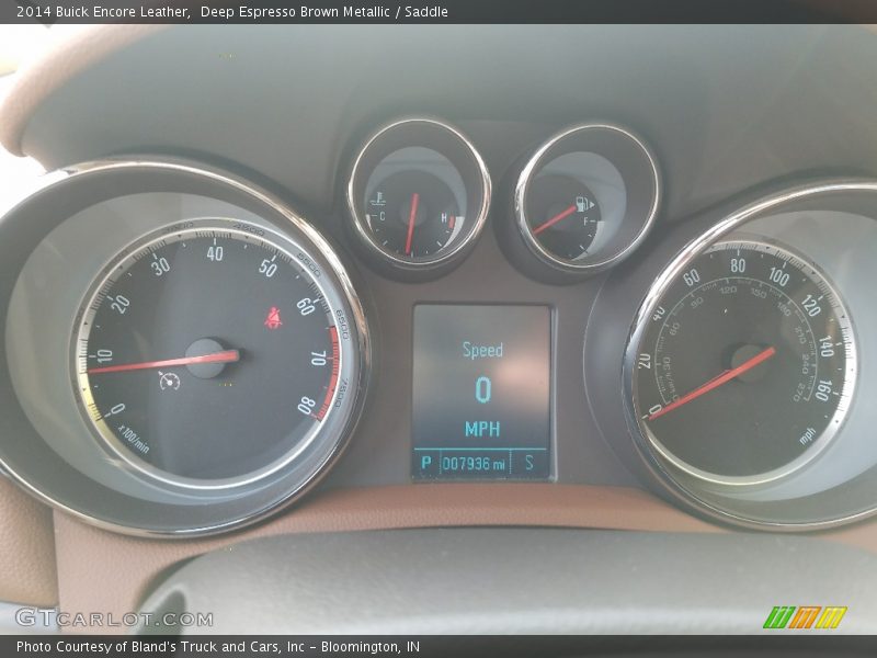 Deep Espresso Brown Metallic / Saddle 2014 Buick Encore Leather