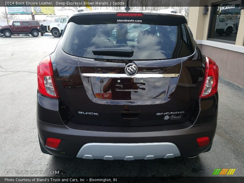 Deep Espresso Brown Metallic / Saddle 2014 Buick Encore Leather