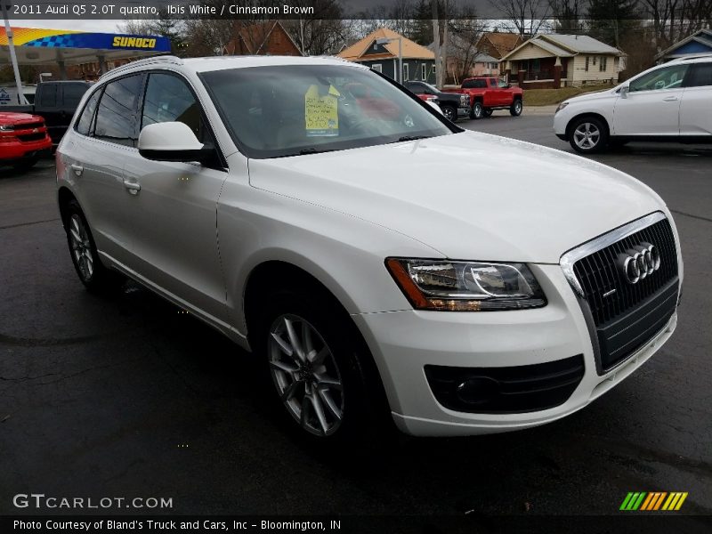 Ibis White / Cinnamon Brown 2011 Audi Q5 2.0T quattro