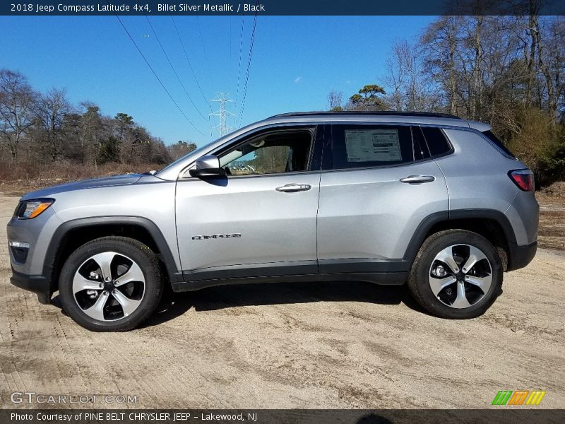 Billet Silver Metallic / Black 2018 Jeep Compass Latitude 4x4