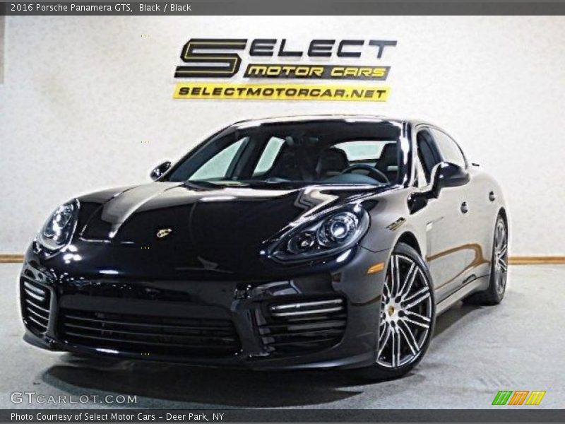 Black / Black 2016 Porsche Panamera GTS