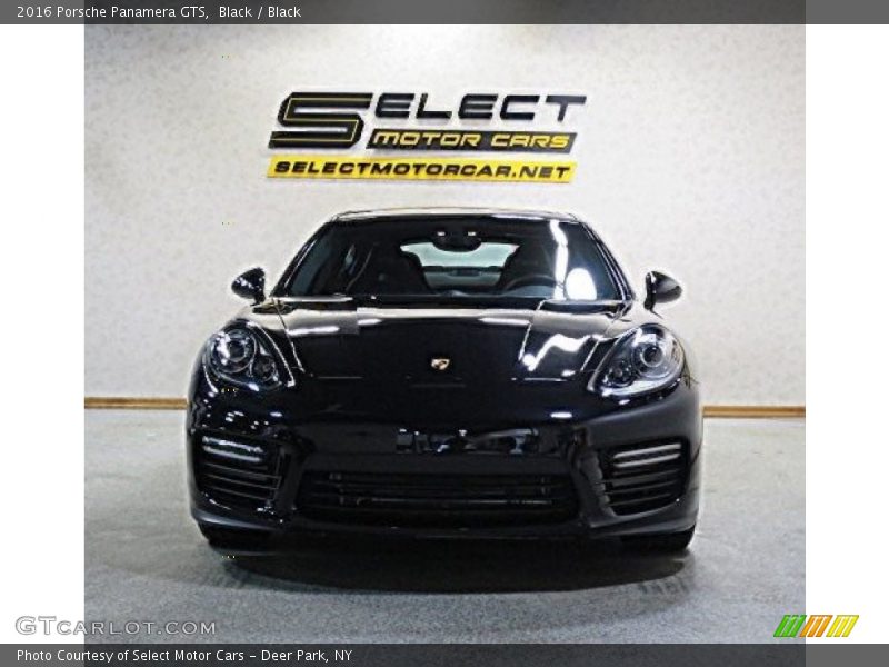 Black / Black 2016 Porsche Panamera GTS