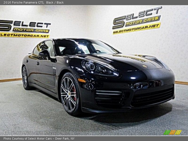 Black / Black 2016 Porsche Panamera GTS