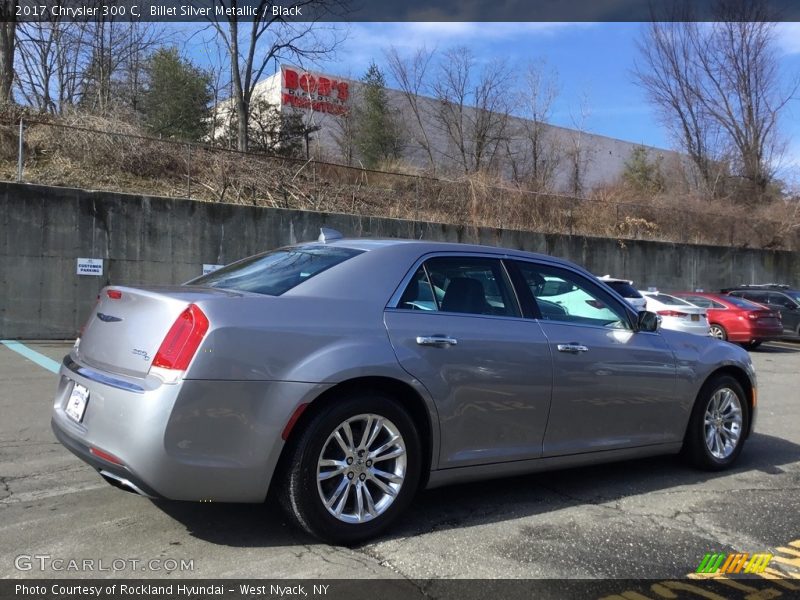 Billet Silver Metallic / Black 2017 Chrysler 300 C