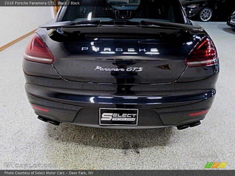 Black / Black 2016 Porsche Panamera GTS