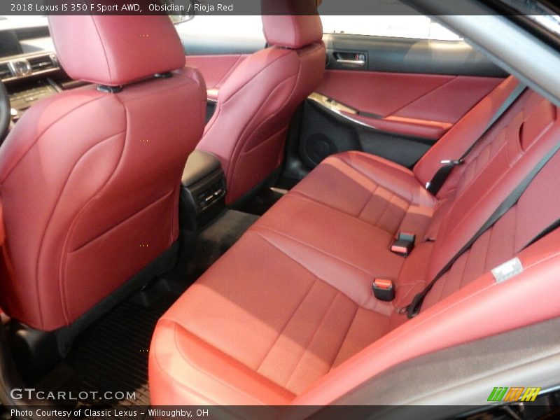 Obsidian / Rioja Red 2018 Lexus IS 350 F Sport AWD