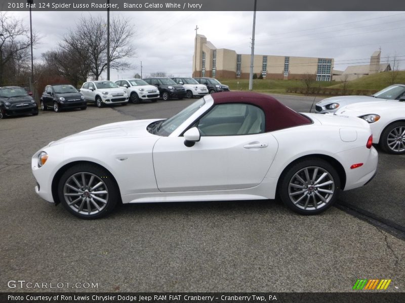  2018 124 Spider Lusso Roadster Bianco Gelato White