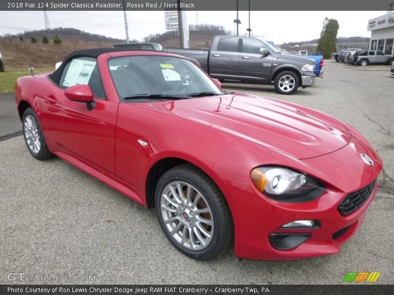 Front 3/4 View of 2018 124 Spider Classica Roadster