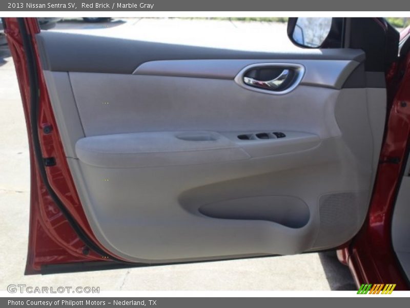 Red Brick / Marble Gray 2013 Nissan Sentra SV