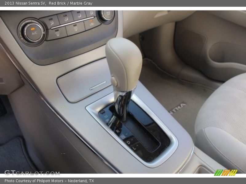 Red Brick / Marble Gray 2013 Nissan Sentra SV