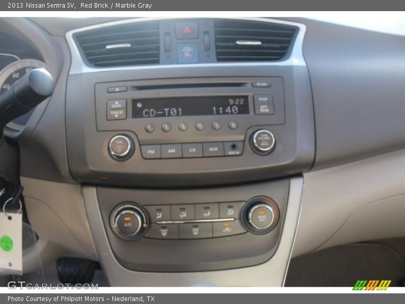 Red Brick / Marble Gray 2013 Nissan Sentra SV