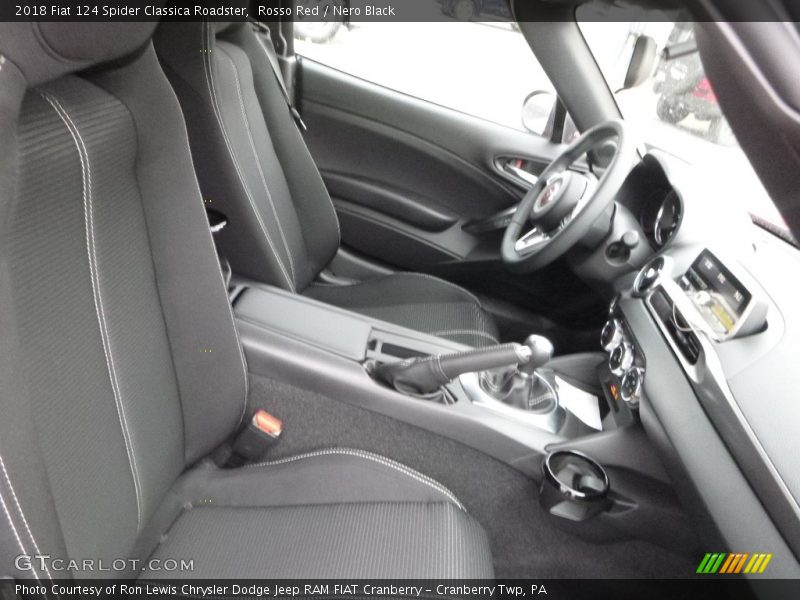 Rosso Red / Nero Black 2018 Fiat 124 Spider Classica Roadster