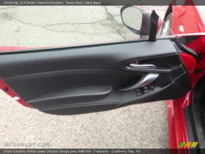 Rosso Red / Nero Black 2018 Fiat 124 Spider Classica Roadster