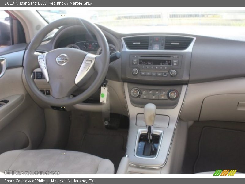 Red Brick / Marble Gray 2013 Nissan Sentra SV