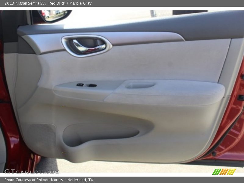Red Brick / Marble Gray 2013 Nissan Sentra SV