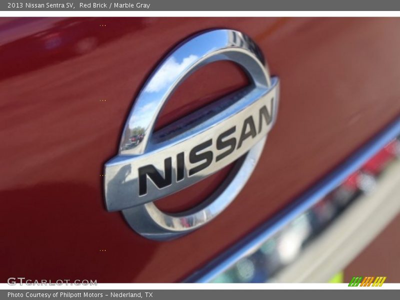 Red Brick / Marble Gray 2013 Nissan Sentra SV