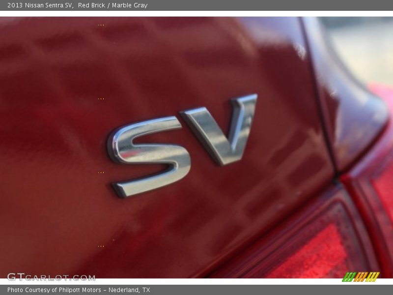 Red Brick / Marble Gray 2013 Nissan Sentra SV