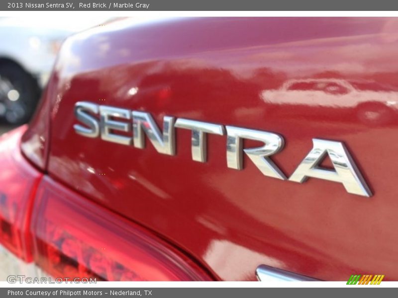 Red Brick / Marble Gray 2013 Nissan Sentra SV