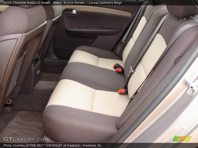 Amber Bronze Metallic / Cocoa/Cashmere Beige 2008 Chevrolet Malibu LS Sedan