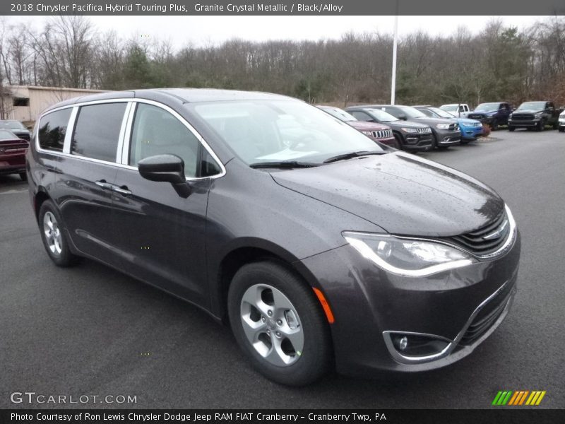 Granite Crystal Metallic / Black/Alloy 2018 Chrysler Pacifica Hybrid Touring Plus