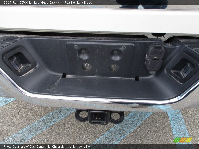 Pearl White / Black 2017 Ram 3500 Limited Mega Cab 4x4
